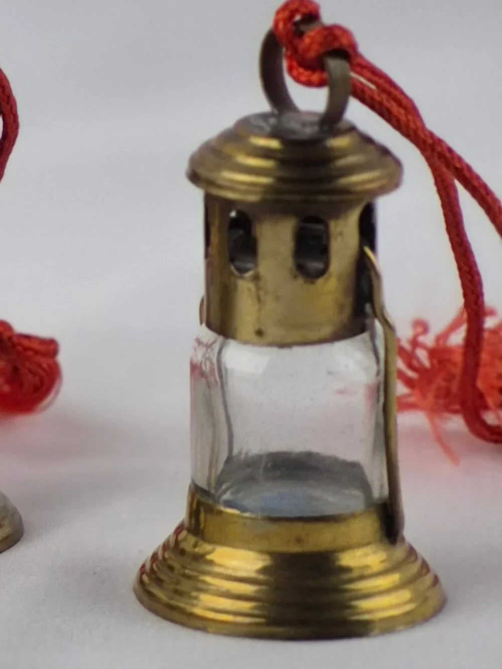 Vintage House of Lloyd Brass Coach Lamp Ornaments Set of 4